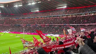 FC Bayern München - Union Berlin 22/23 Mannschaftsaufstellung / Mia san die Bayern