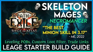 Skeleton Mages Necromancer League Starter Updated for 3.18 - The Best Minion Build of the League