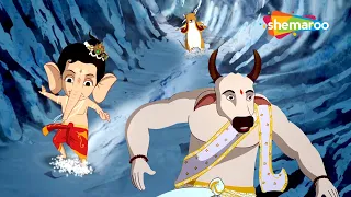 बाल गणेश और नन्दि के साहस की कहानी | Bal Ganesh Episode's  | बाल गणेश की कहानिया–Part 08