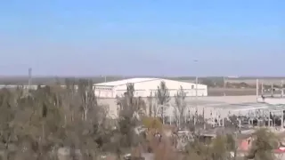 Донецк Бой в аэропорту Украина АТО