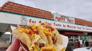 The Original Arturo’s Puffy Taco Stand In Whittier - Southern California Food Review