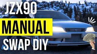 Auto to Manual Transmission Swap DIY |JZX90|CD009| Step-By-Step Guide for Mark II, Chaser, Cresta