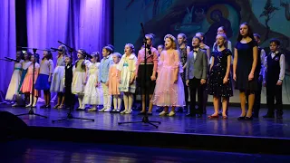 Сводный детский хор Великолукской епархии. Песня Рождество