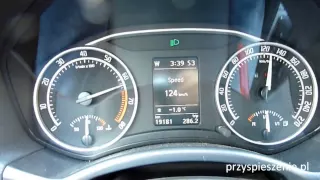 0-200 km/h Skoda Octavia RS 2.0 TFSI RS DSG (0-100 km/h acceleration)