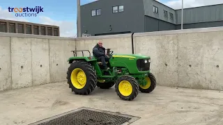 John Deere 5050 D - smalspoor tractor - auction 38512 lot 334