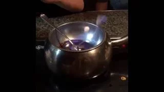 The Melting Pot - Flaming Turtle chocolate fondue