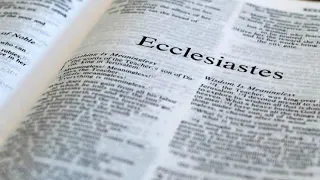 The Holy Bible - Ecclesiastes Chapter 1 ESV