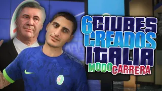 6 IDEAS PARA "CREAR UN CLUB" en ITALIA 🇮🇹 en MODO CARRERA FIFA 23