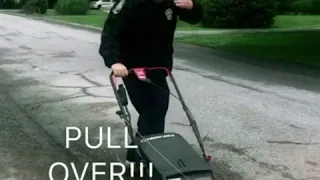 Po Po with a Mow Mow! #comedy #cops #stupid #police #love #mustsee #skateboarding #skateboard