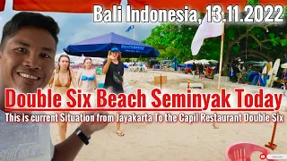Double six Beach Today , Full update from this beach before your visit #bali #seminyak #indonesia