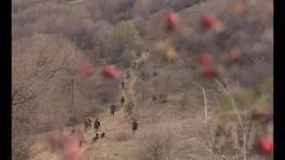 Şok görüntülər - Ermənistan ordusu döyüş bölgəsindən geri çəkilir