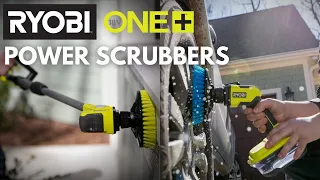 Cleaner, Easier, Faster! The RYOBI 18V ONE+ Power Scrubbers