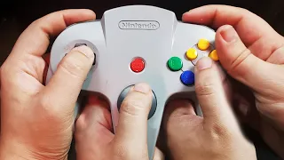 How many hands to hold the N64 controller?