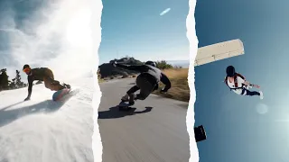 Dream Weekend | Longboarding, Snowboarding, Skydiving