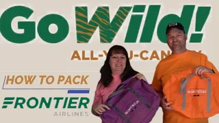Frontier Airlines - How to pack everything you need for vacation in a pesonal bag