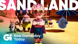 Blasting Through A Boss Fight In Sand Land | New Gameplay Today