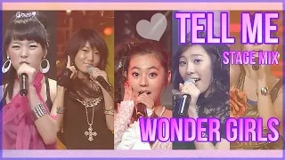 Tell me / Wonder Girls / 컴백 첫주 공중파 3사 MIX / 교차편집 / 60fps