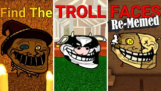 Find the Troll Faces Re-Memed Part 7 (Roblox)