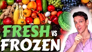 Does frozen food lose nutrition? Fresh vs Frozen