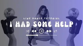 Learn "I Had Some Help" in 3 Minutes [Post Malone, Morgan Wallen] Line Dance Tutorial