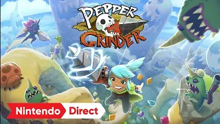 Pepper Grinder - Release Date Trailer - Nintendo Switch