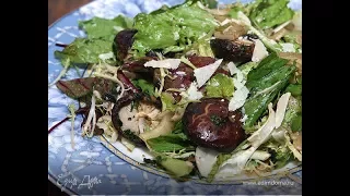 Юлия Высоцкая — Зеленый салат с лесными грибами