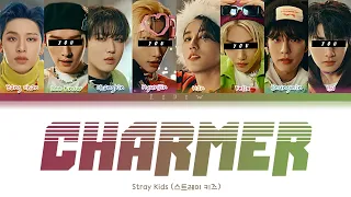 Stray Kids || Charmer but you are Lee Know, Hyunjin, Felix & I.N (Color Coded Lyrics Karaoke)