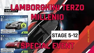 Asphalt 9: Stage 5-12 Lamborghini Terzo Millenio Special Event Guide