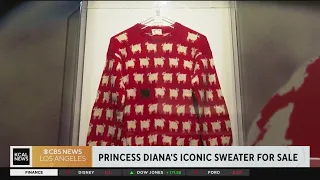 Princess Diana's 'black sheep' sweater is up for auction