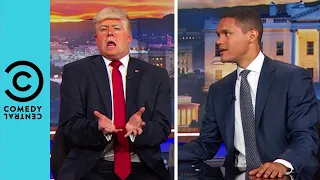 Trevor Sits Down With President Trump | The Daily Show With Trevor Noah