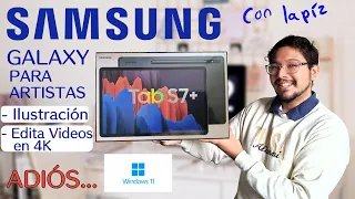 Review: Samsung Galaxy Tab S7 Plus + para artistas - Ilustra y edita videos - La reseña más completa