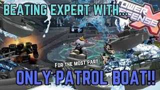 Using Patrol Boat Only to Beat Expert!! (for the most part) | TDX (Roblox)