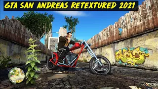 Grand Theft Auto San Andreas Retextured 2021 - Gta San Andreas: 2021 Best Retextured & Graphics Mod