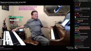Pianoimproman - Stairway To Heaven (with Twitch chat)