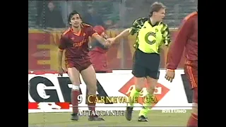 02/03/1993 Uefa Cup Quarter Final 1st leg AS ROMA v BORUSSIA DORTMUND