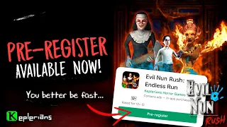 Evil Nun RUSH Pre-register AVAILABLE Now! | Evil Nun Rush Pre-register Out | FAN-MADE