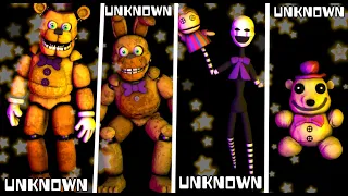 ALL TYPES OF FINAL NIGHTS 4 ANIMATRONICS Fanmade Timeline V1