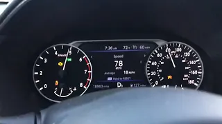 2021 Nissan Altima 0-120 mph