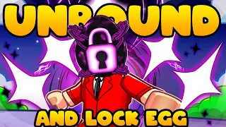 I Got NEW UNBOUND Aura and LOCK EGG in Roblox Sol's RNG!