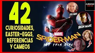 SpiderMan Lejos de Casa: 42 Secretos, Easter-Eggs, Referencias y Cameos | CuriosiFilms