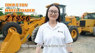 #TDER 5 tonne industrial wheel loader ZT956