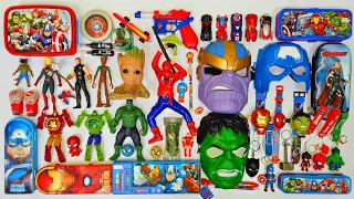 Ultimate avengers toys collection - rc car, captain america, action figure, pencil case, sharpner