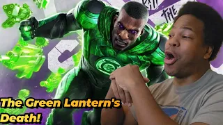 Green Lantern Death Reaction!