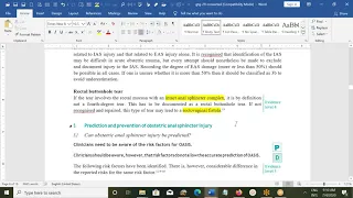 Perineal tears  Difficult Caesarean section Assisted vaginal birth Consents