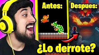 SI DERROTO A BOWSER CAMBIO DE JUEGO 😳 | SUPER MARIO BROS