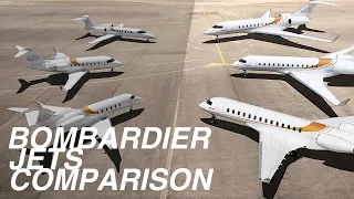 Top 5 Bombardier Jets Comparison | Price & Specs