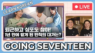 Learn Korean with [GOING SEVENTEEN] EP.91 전참시 벌 (Point of Omniscient Interfere Penalty) #1