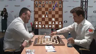 PAWN UP ROOK ENDGAME! Aleksandar Indjic vs Magnus Carlsen | World Blitz Chess Championship 2021 R3