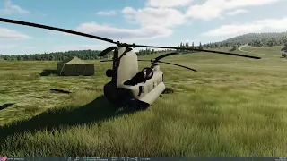 CH-47 'Fat Cow' FARP Deployment (DCS World)