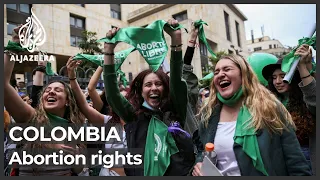 Colombia decriminalises abortion following regional ‘green wave’